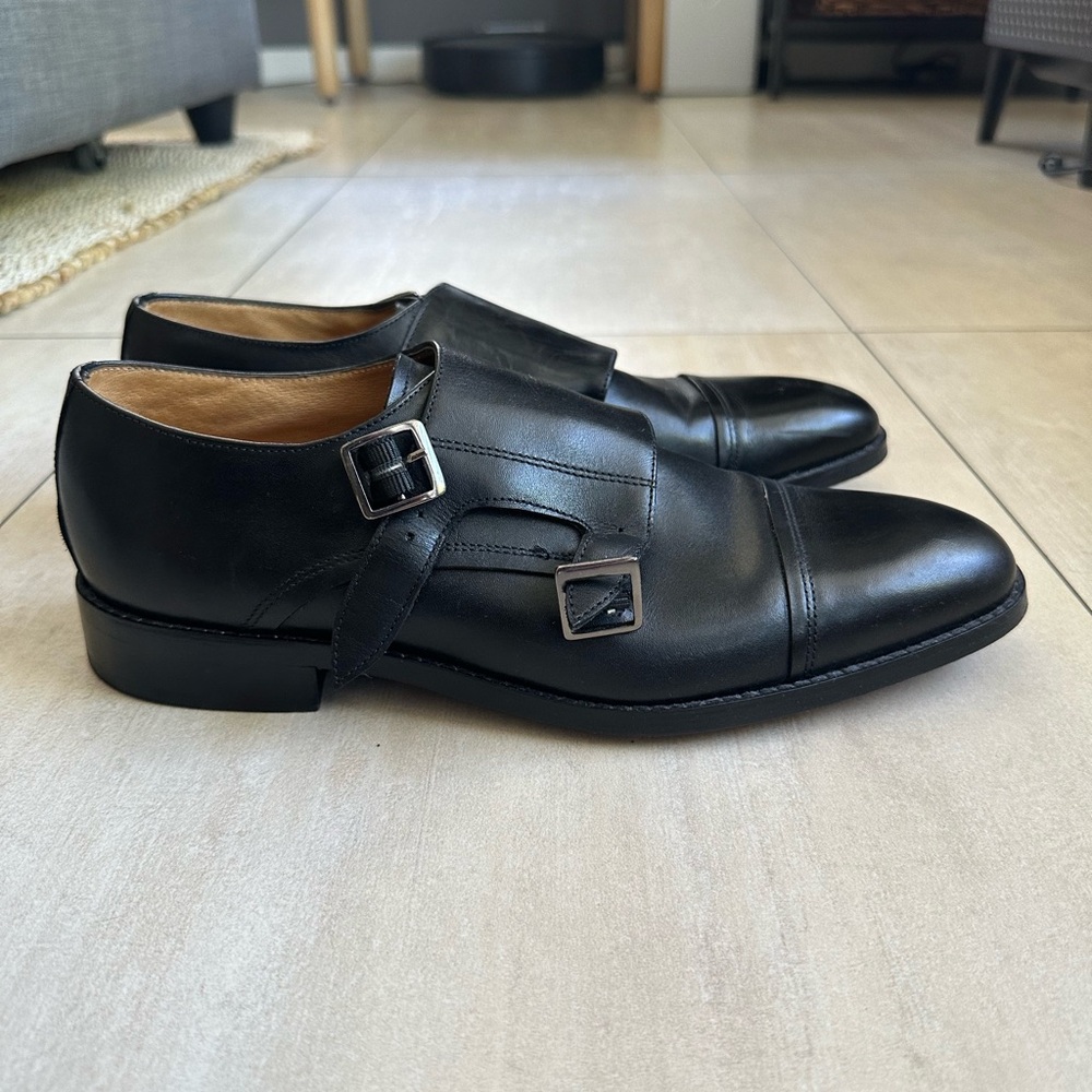 Ben Sherman Oxford, Black leather